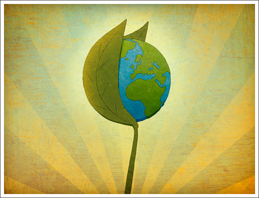 Advertising Illustration Bayer Sustainability Campaign Growing A Healthier World © RAWTOASTDESIGN